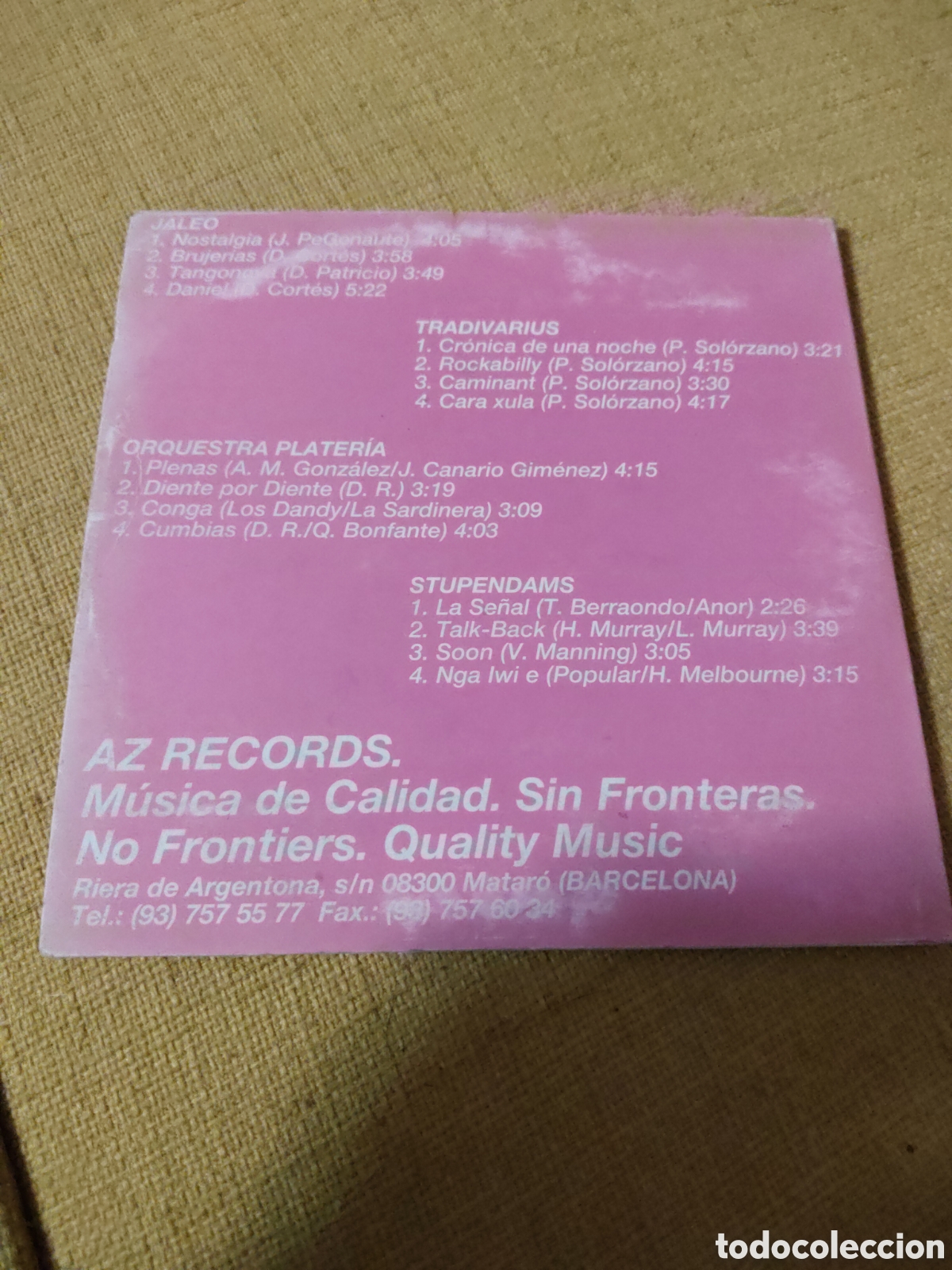 CDs de m&uacute;sica: Az objetivos 94 cd single - Foto 2