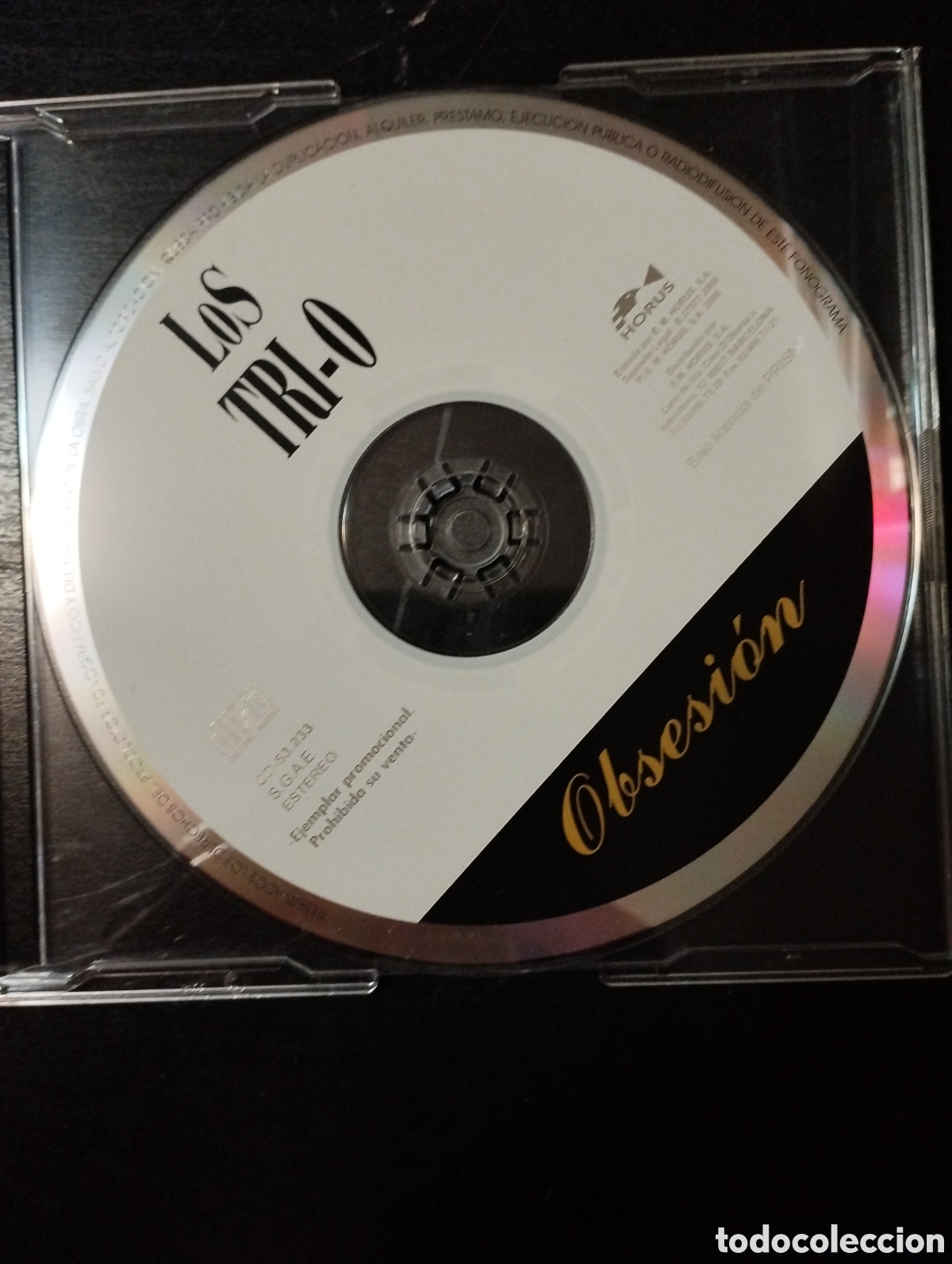 CDs de m&uacute;sica: Los Tri-o &ndash; Obsesi&oacute;n. 2000. CD, Single, Promo, Slim Case - Foto 3