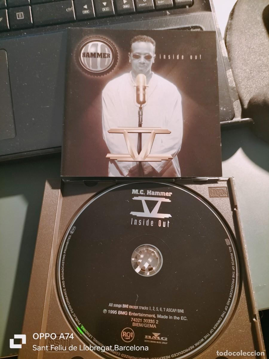CDs de m&uacute;sica: RAR CD. M.C.HAMMER. INSIDE OUT - Foto 1