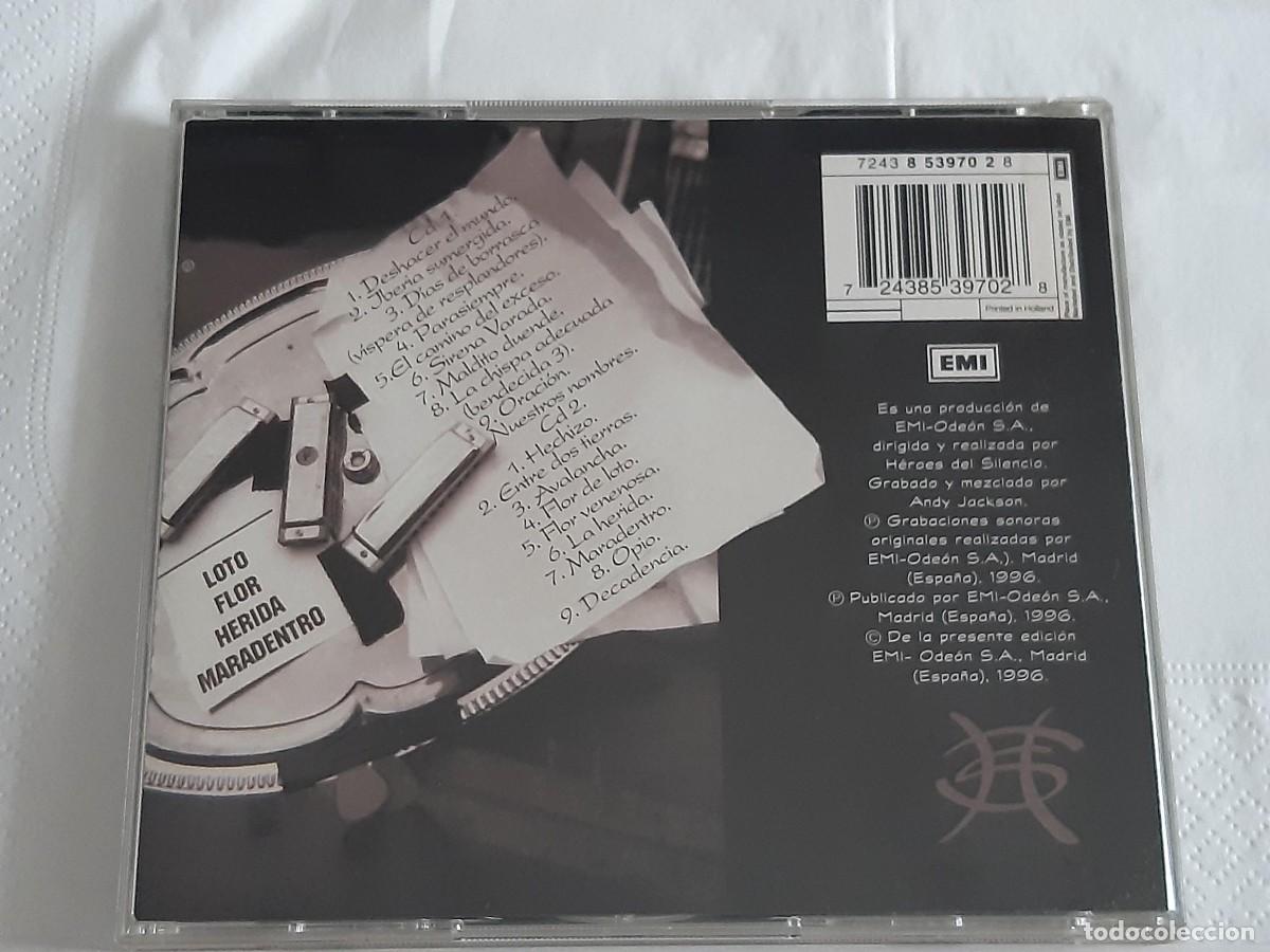 CDs de m&uacute;sica: HEROES DEL SILENCIO PARASIEMPRE 2 CDS - Foto 2