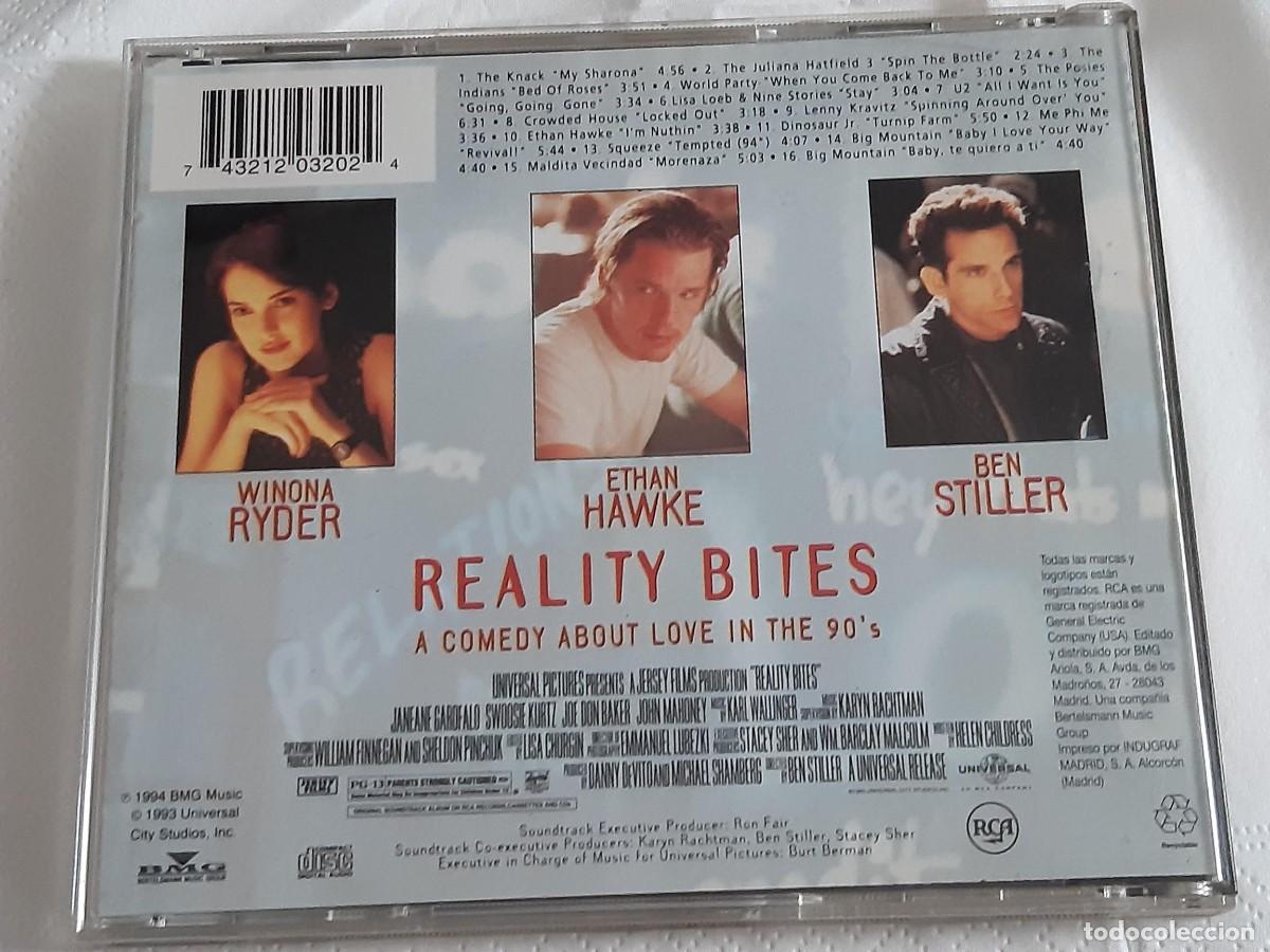 CDs de m&uacute;sica: REALITY BITES BANDA SONORA ORIGINAL - Foto 2