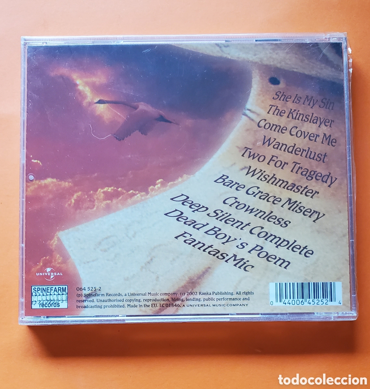 CDs de m&uacute;sica: NIGHTWISH . Wishmaster . Precintado . - Foto 2