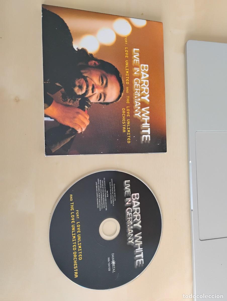 CDs de m&uacute;sica: BARRY WHITE LIVE IN GERMANY - Foto 1