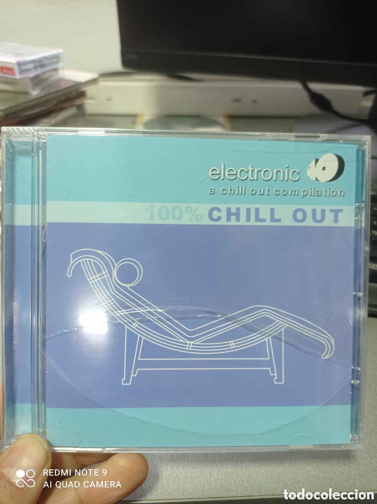 CDs de m&uacute;sica: Electronic a chill out compilation 100% chill out - Foto 1