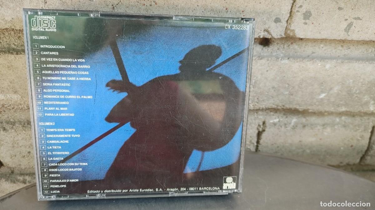 CDs de m&uacute;sica: SERRAT EN DIRECTO-CAJA CON 2 CD - Foto 3