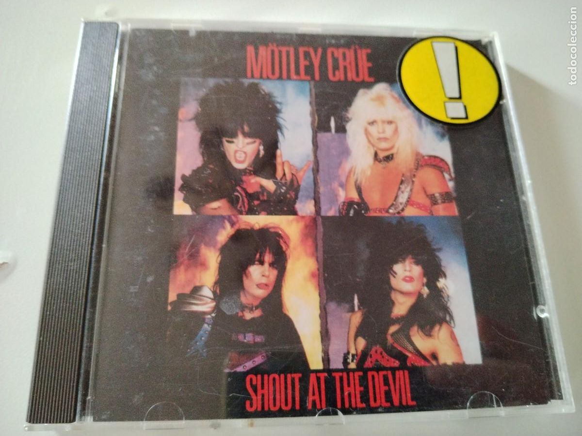 CDs de m&uacute;sica: Motley crue -shout at the devil - Foto 1