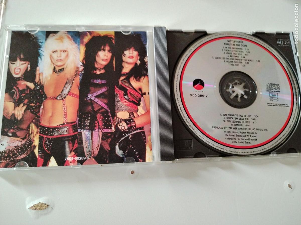 CDs de m&uacute;sica: Motley crue -shout at the devil - Foto 3