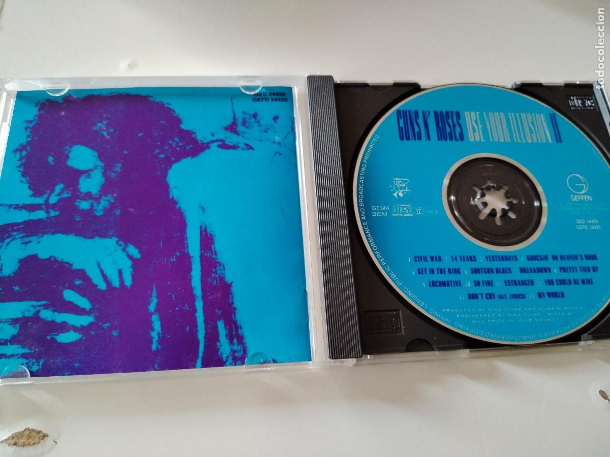 CDs de m&uacute;sica: Guns n roses -Use your illusion II - Foto 3