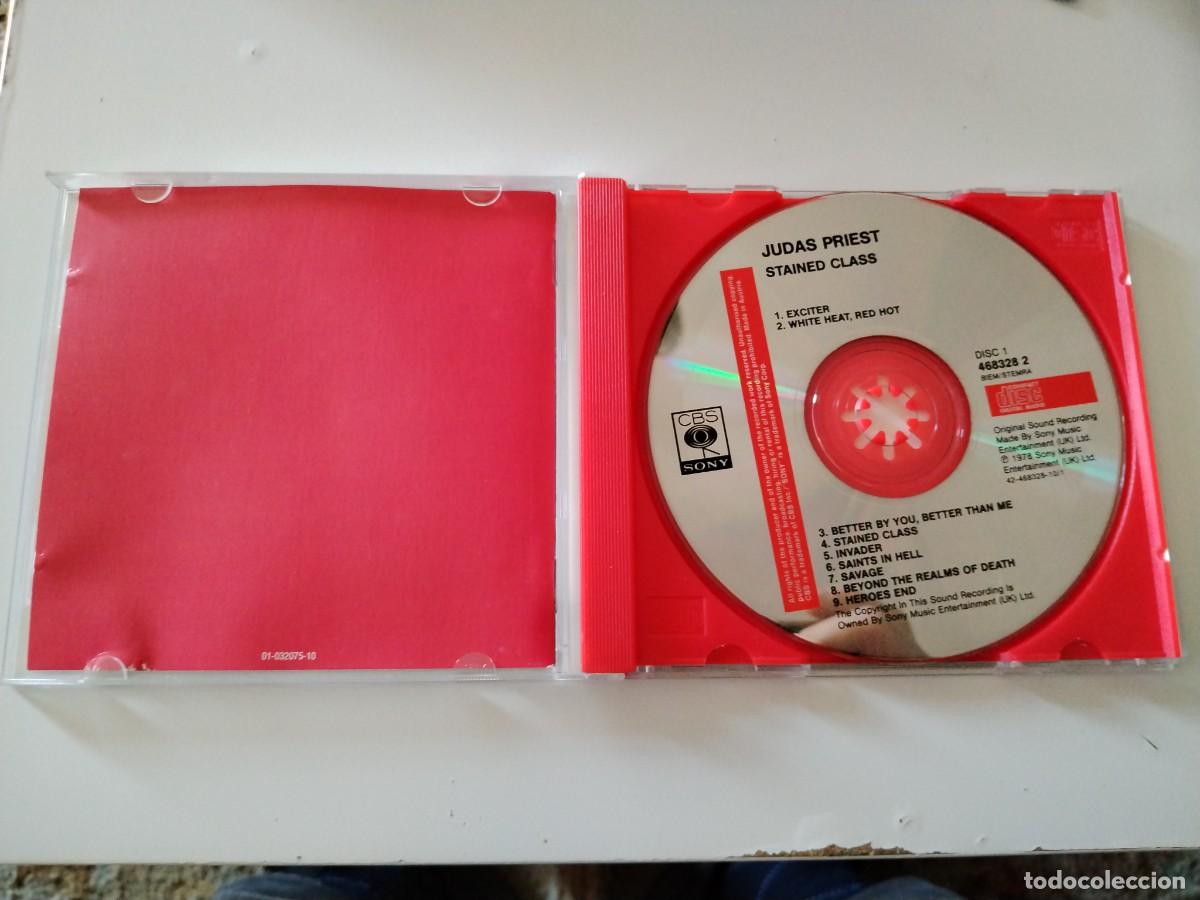 CDs de m&uacute;sica: Judas priest -Stained class - Foto 4