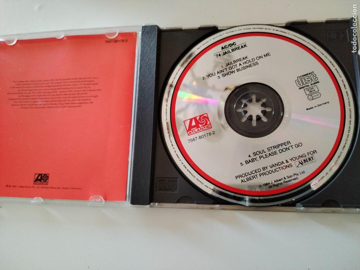 CDs de m&uacute;sica: AC/DC - 74 JAILBREAK - Foto 3
