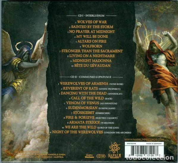 CDs de m&uacute;sica: Powerwolf &lrm;&ndash; Interludium CD+ CD COMMUNIO LUTATUM II DOBLE CD LIBRO ESTUCHE - Foto 2