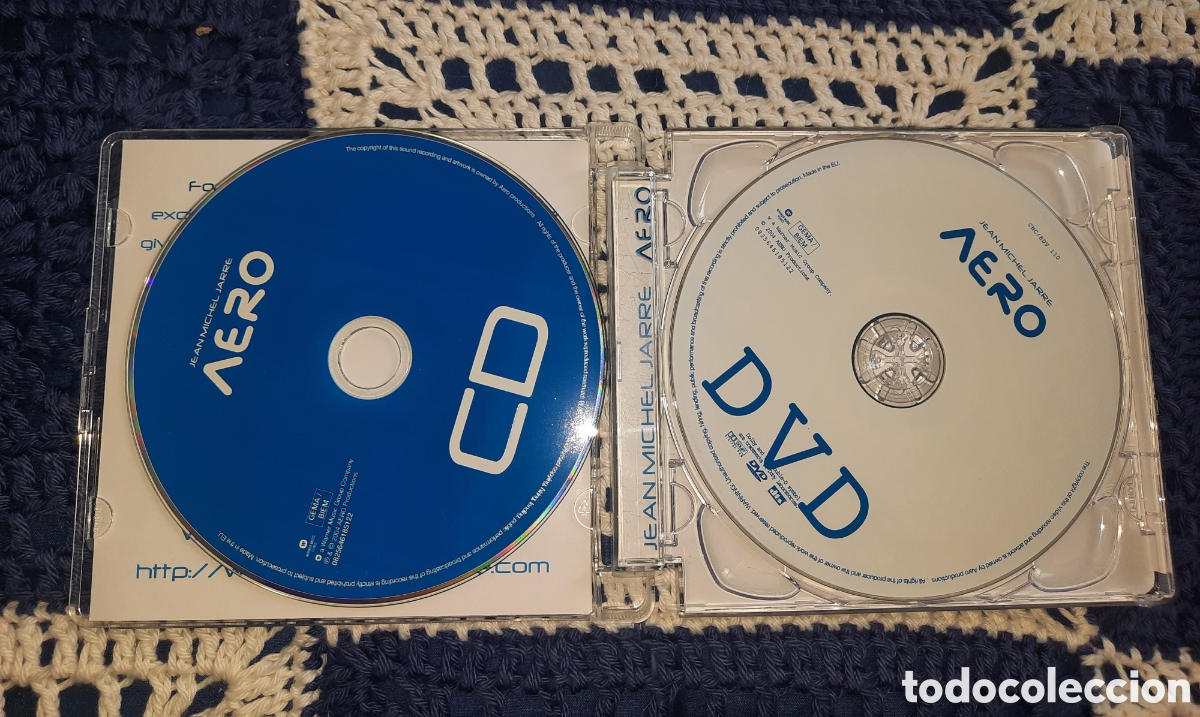 CDs de m&uacute;sica: Jean Michel Jarre ●Aero - Foto 2