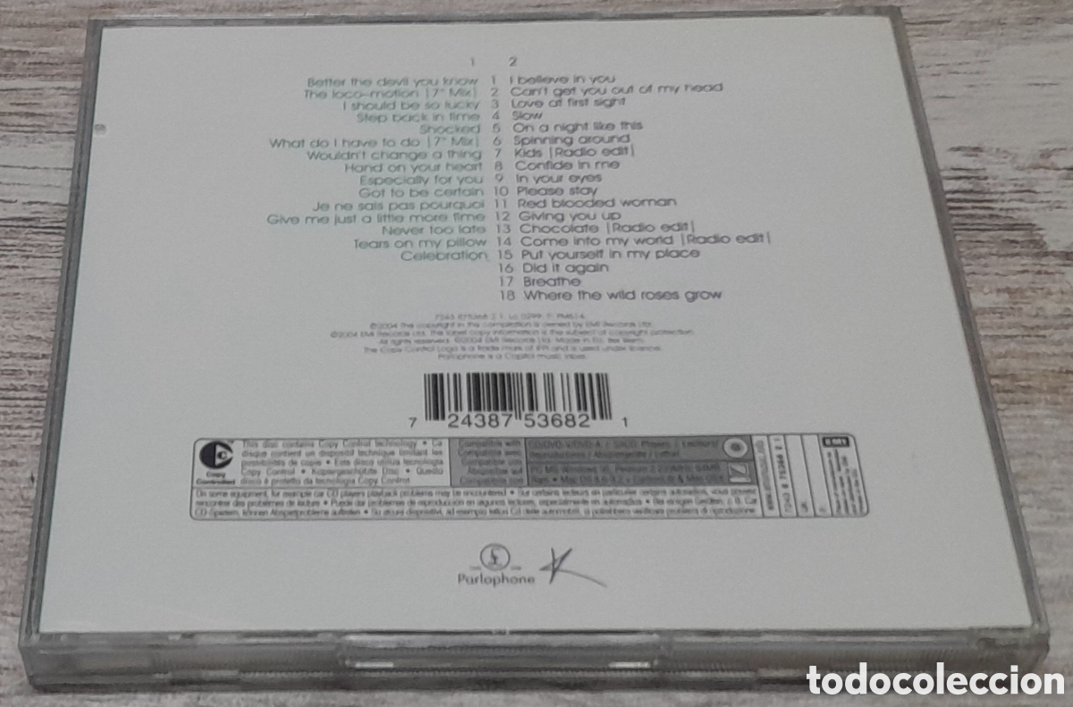 CDs de m&uacute;sica: KYLIE MINOGUE - ULTIMATE KYLIE - 2 CD - Foto 2