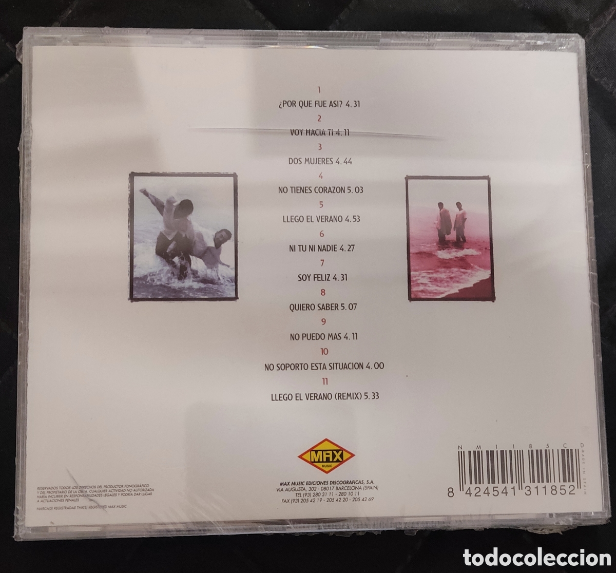 CDs de m&uacute;sica: VICEVERSA - VOY HACIA TI - Foto 2