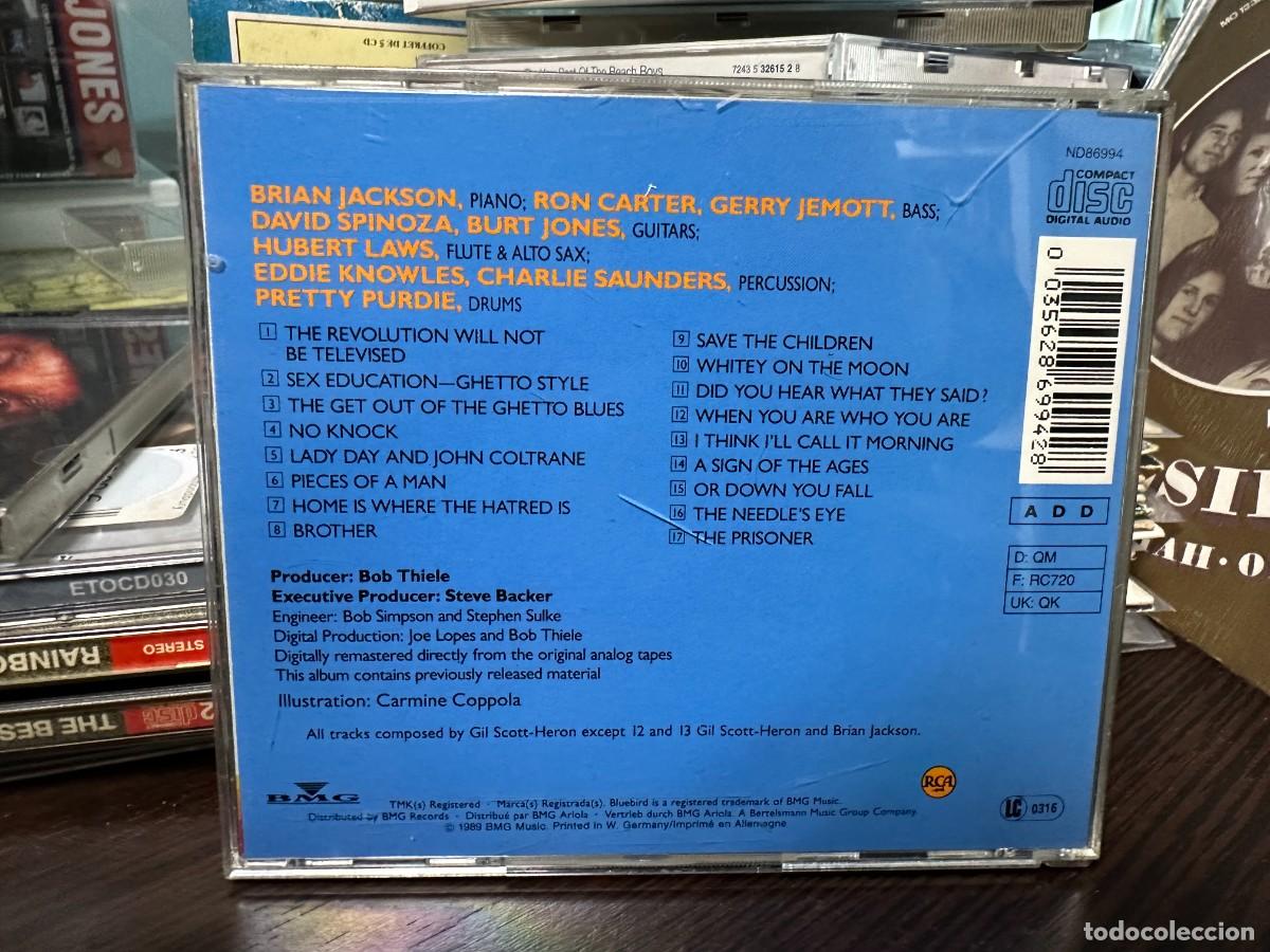 CDs de m&uacute;sica: Gil Scott-Heron - The Revolution Will Not Be Televised (CD) - Foto 2