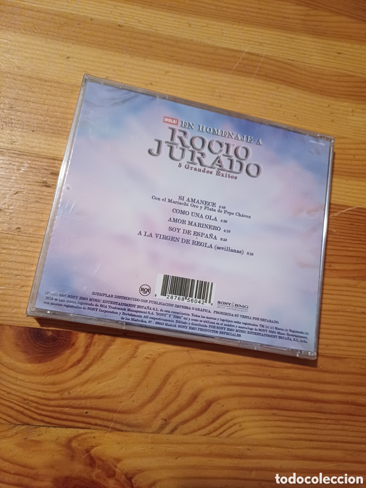 CDs de m&uacute;sica: En homenaje Rocio Jurado CD sin abrir - Foto 2