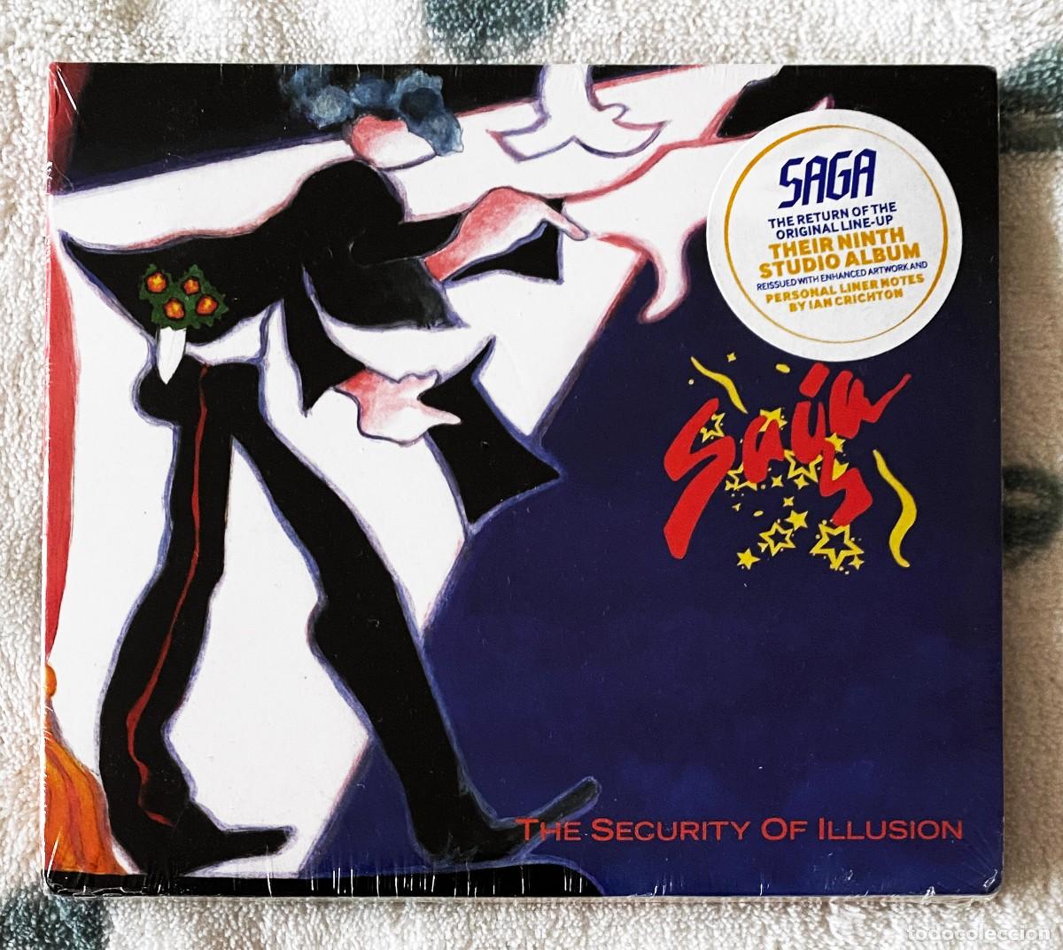 CDs de m&uacute;sica: SAGA - THE SECURITY OF ILLUSION CD DIGIPAK PRECINTADO - ROCK PROGRESIVO - Foto 1