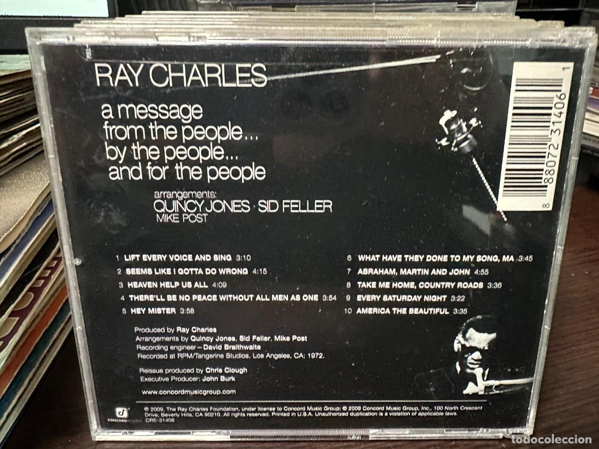 CDs de m&uacute;sica: Ray Charles - A Message From The People (CD) - Foto 2