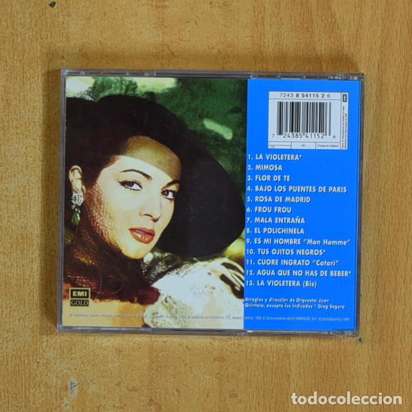CDs de m&uacute;sica: SARA MONTIEL - LA VIOLETERA - CD - Foto 2