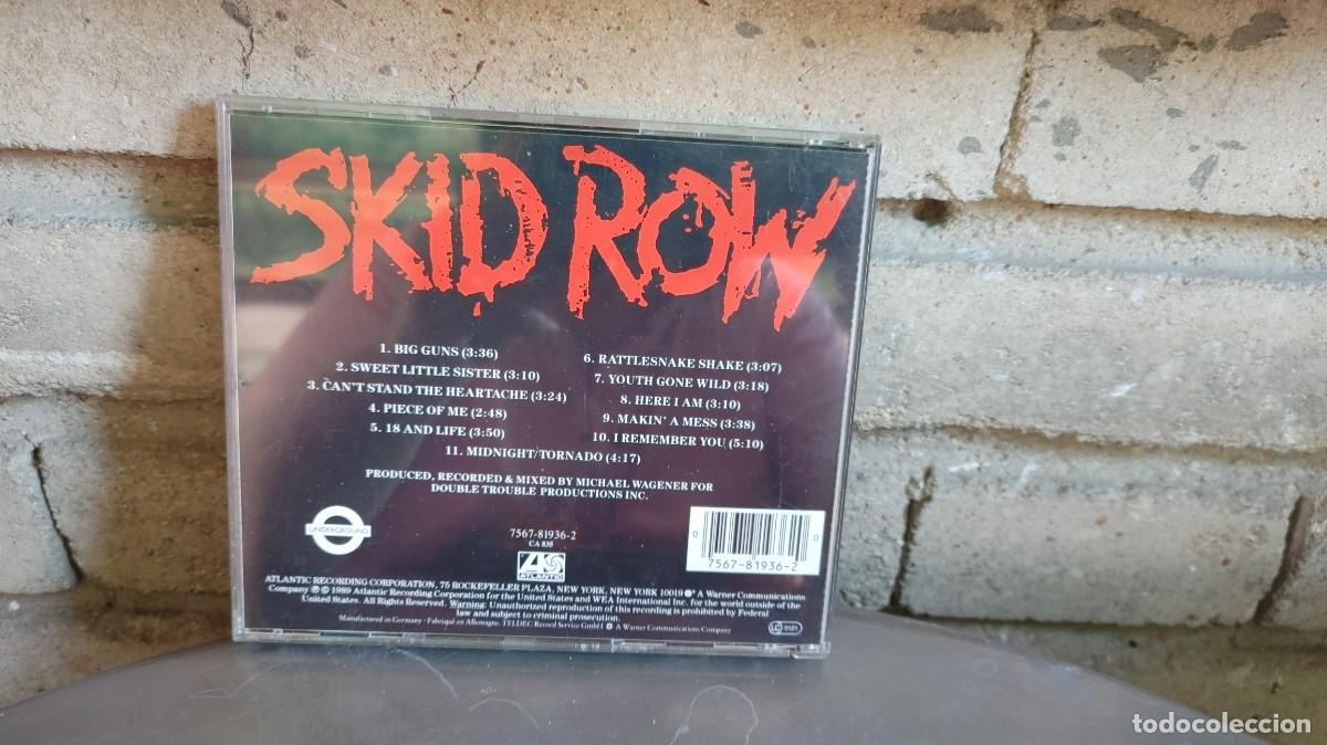 CDs de m&uacute;sica: SKID SOW-CD SKID ROW - Foto 3