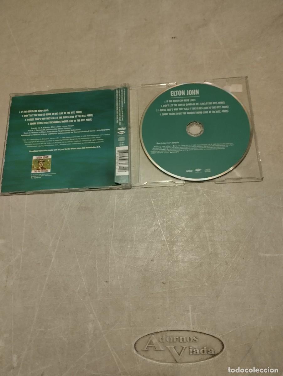CDs de m&uacute;sica: Elton John CD Maxi If The River Can Bend - Foto 2