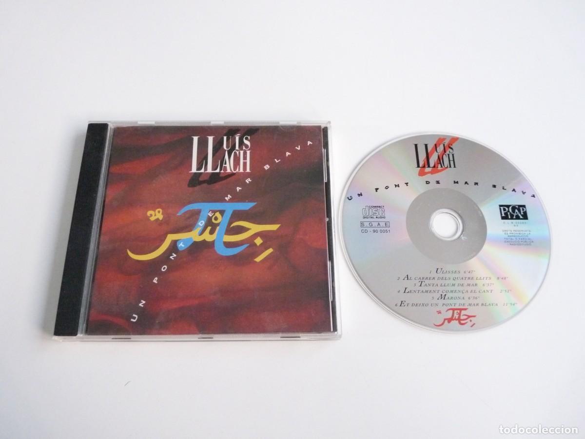 CDs de m&uacute;sica: CD Llu&iacute;s Llach Un pont de mar blava REF: 8-30 - Foto 1