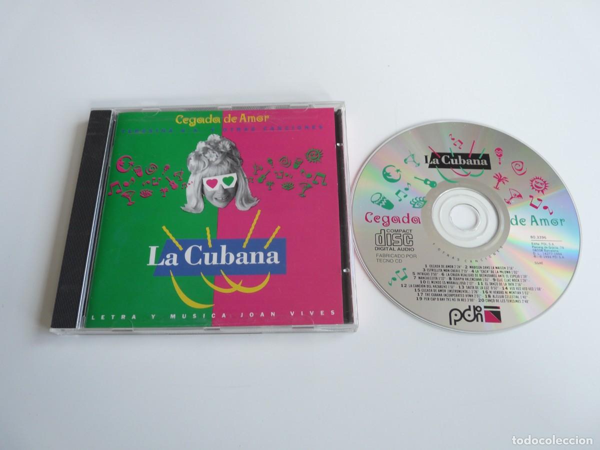 CDs de m&uacute;sica: CD Cegada de amor La Cubana REF: 8-41 - Foto 1