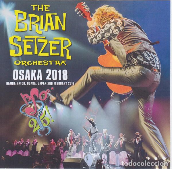 CDs de m&uacute;sica: 2 CDs Brian SETZER Ochestra - Live Osaka 2018 - Foto 1