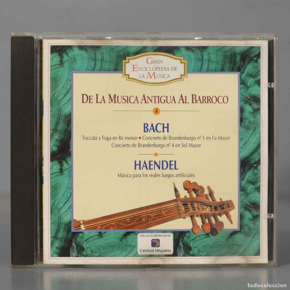 CDs de m&uacute;sica: CD. DE LA MUSIC&Aacute; ANTIGUA AL BARROCO 4