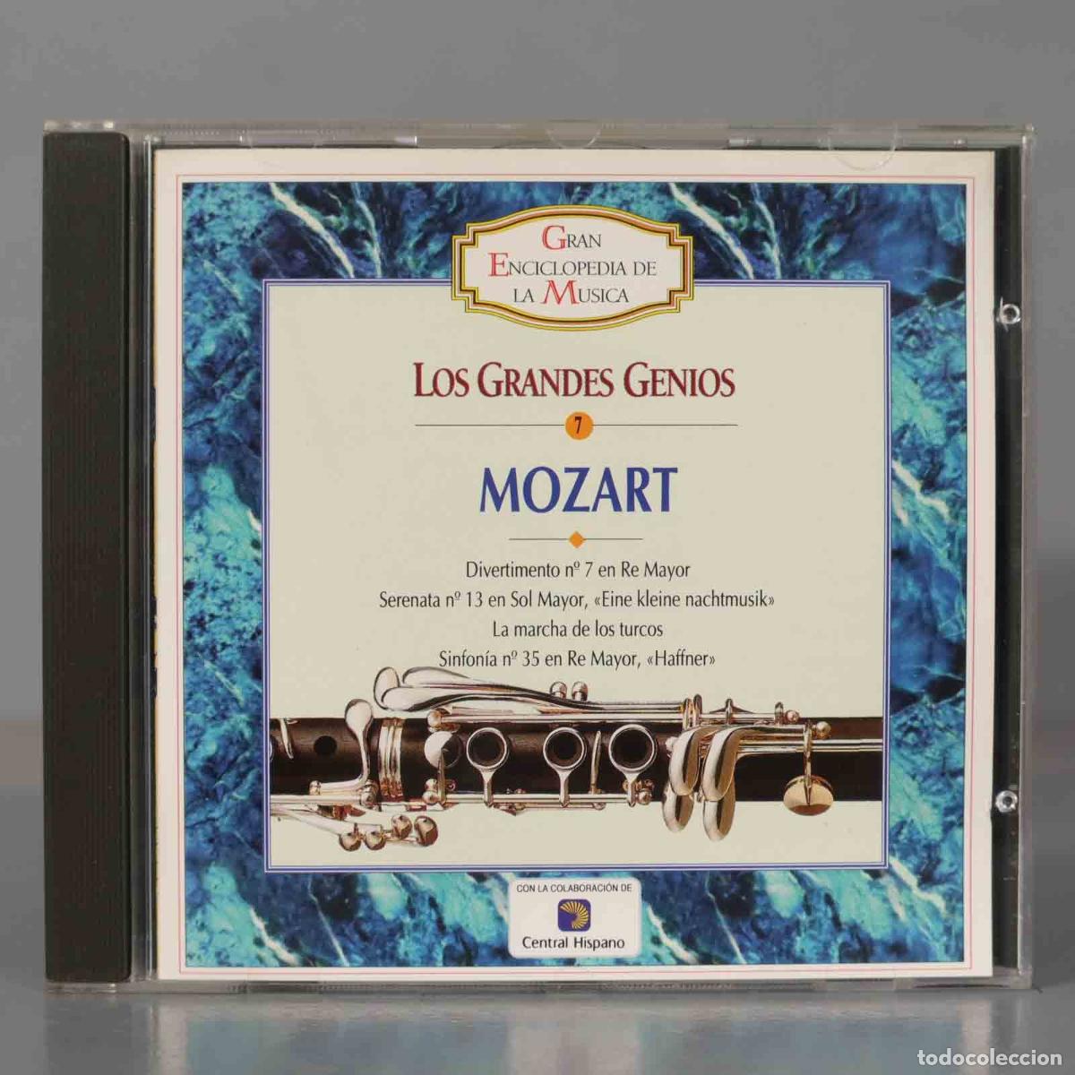 CDs de m&uacute;sica: CD. LOS GRANDES GENIOS MOZART 7 - Foto 1