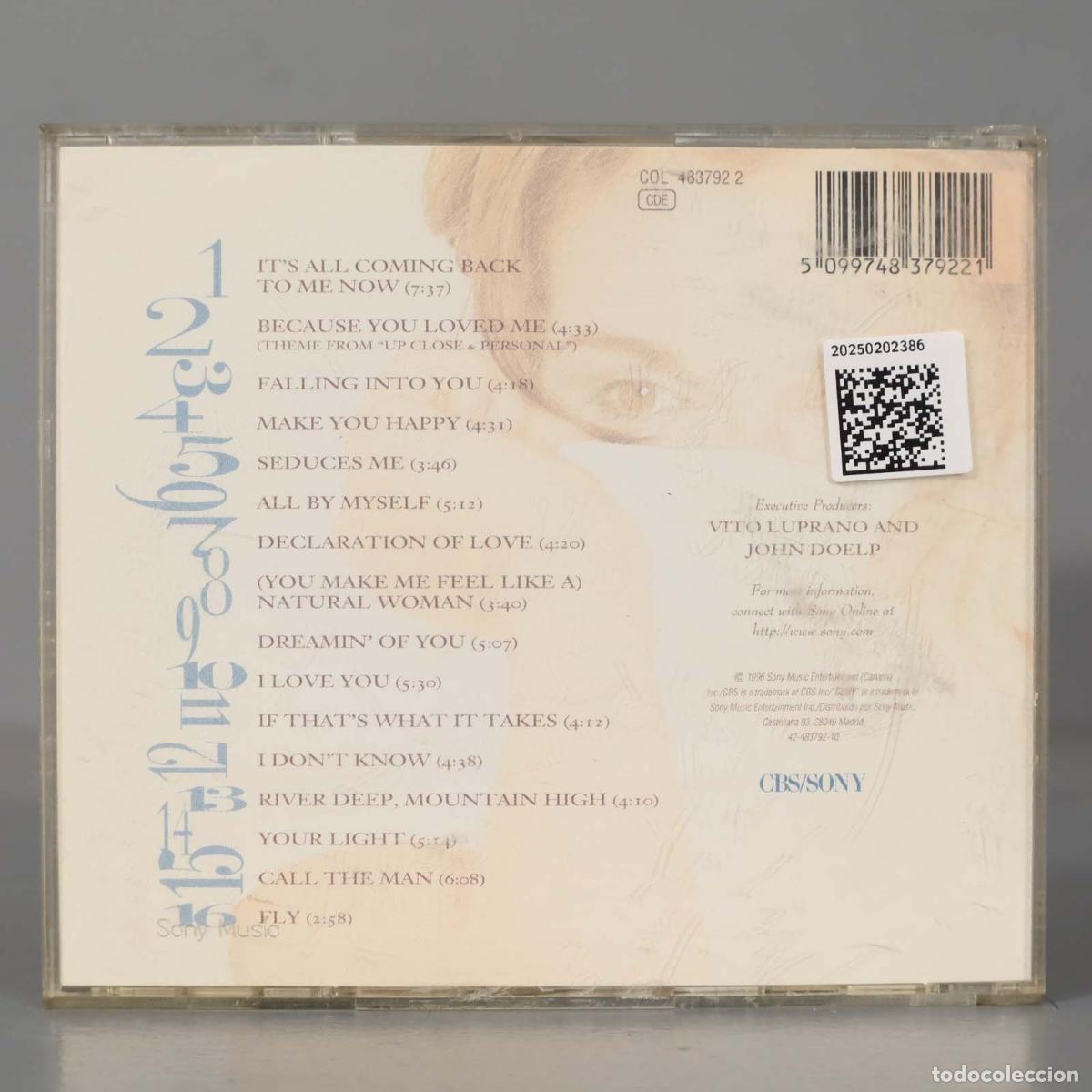 CDs de m&uacute;sica: CD. Celine Dion &ndash; Falling Into You - Foto 2