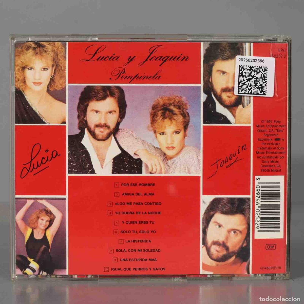 CDs de m&uacute;sica: CD. Pimpinela &ndash; Luc&iacute;a Y Joaqu&iacute;n - Foto 2