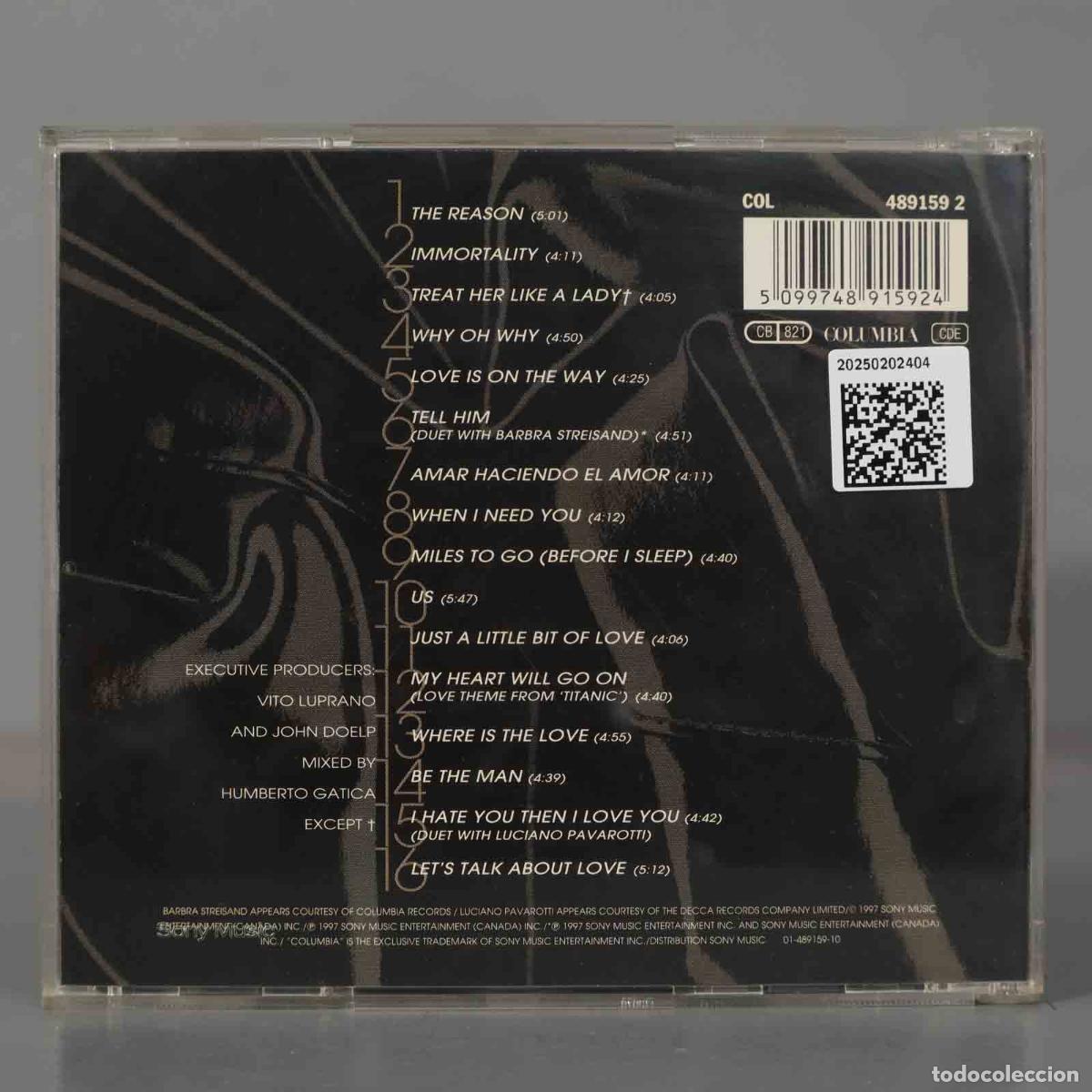 CDs de m&uacute;sica: CD. Celine Dion &ndash; Let&acute;s Talk About Love - Foto 2