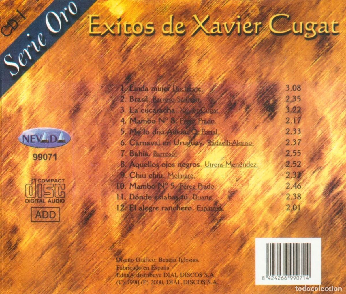 CDs de m&uacute;sica: �T333 - [2 CDS SET]. XAVIER CUGAT. EXITOS. RECOPILATORIOS. - Foto 4