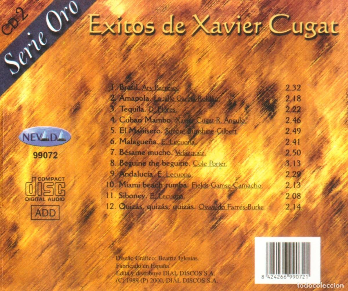 CDs de m&uacute;sica: �T333 - [2 CDS SET]. XAVIER CUGAT. EXITOS. RECOPILATORIOS. - Foto 6