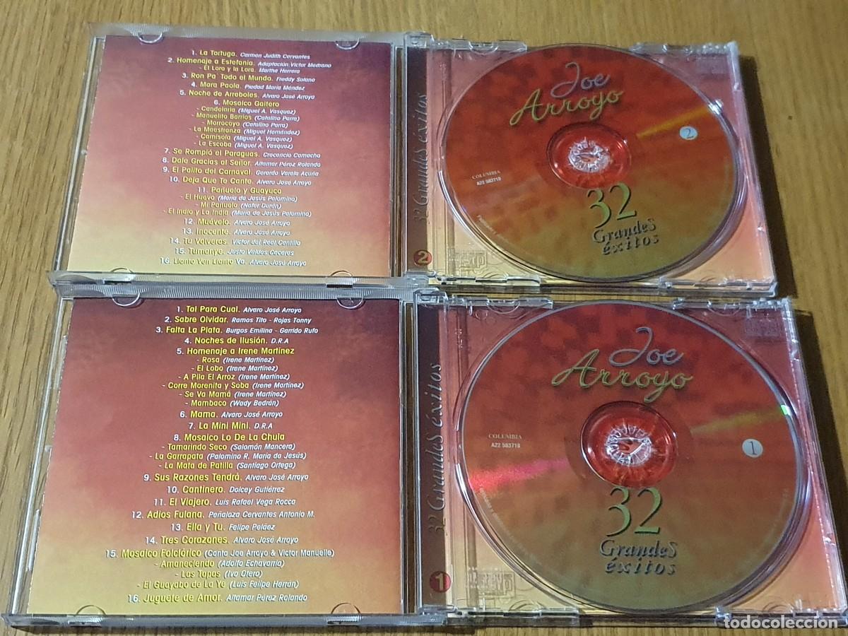 CDs de m&uacute;sica: 2 CD Joe Arroyo&nbsp;&ndash;&nbsp;32 Grandes Exitos - 2003 - Foto 3