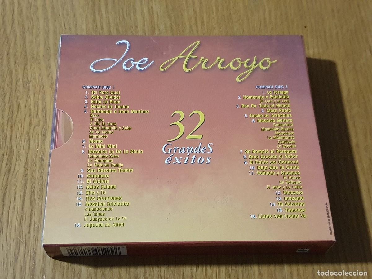 CDs de m&uacute;sica: 2 CD Joe Arroyo&nbsp;&ndash;&nbsp;32 Grandes Exitos - 2003 - Foto 5
