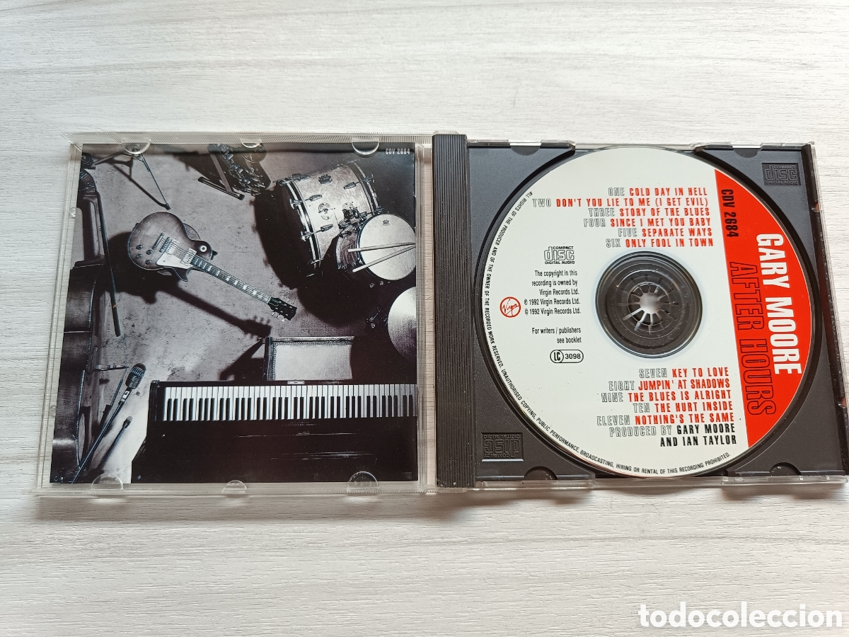 CDs de m&uacute;sica: Gary Moore CD After Hours - Foto 3