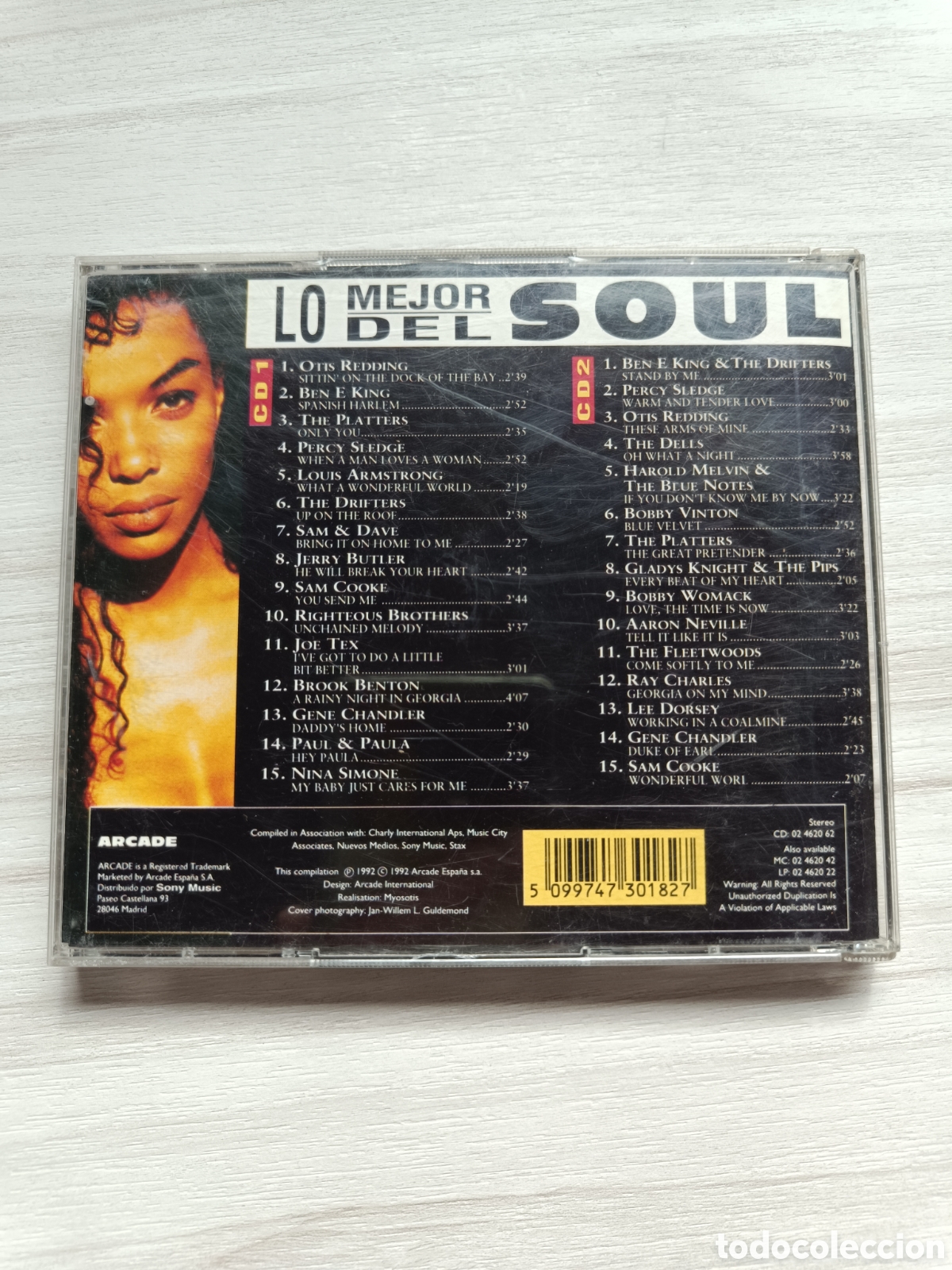 CDs de m&uacute;sica: Lo Mejor Del Soul 2Cds - Foto 2