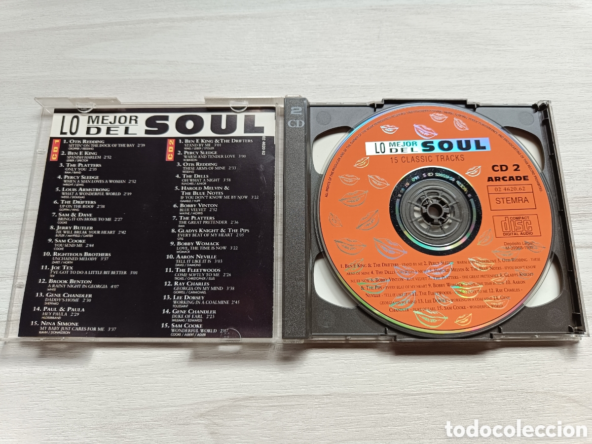CDs de m&uacute;sica: Lo Mejor Del Soul 2Cds - Foto 3