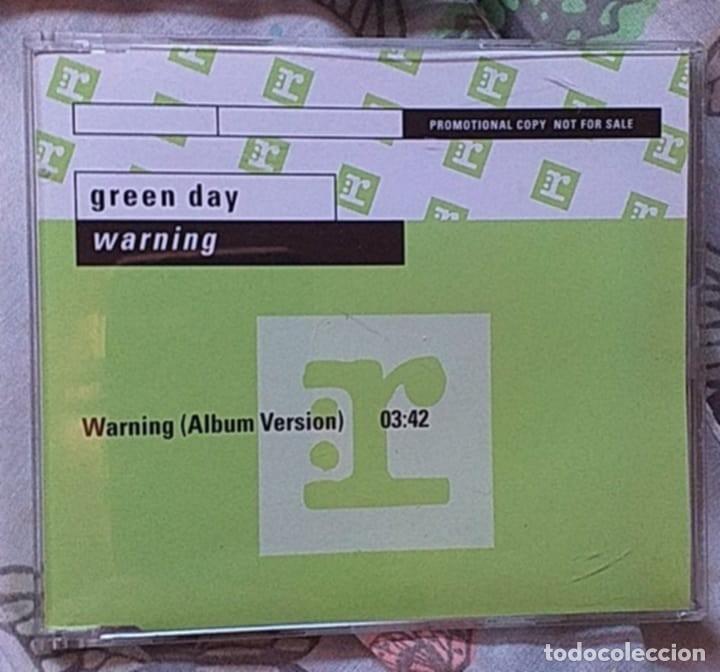 CDs de m&uacute;sica: CD Green Day Single / Promo / Warning - Foto 1