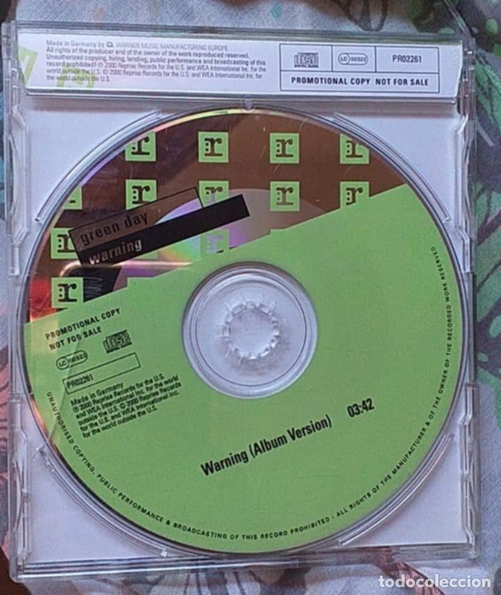 CDs de m&uacute;sica: CD Green Day Single / Promo / Warning - Foto 2