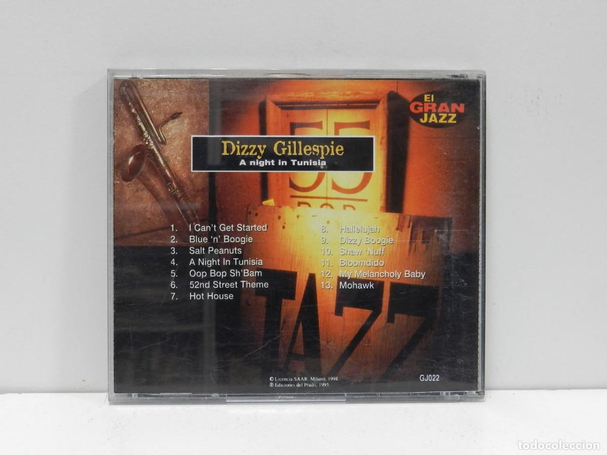 CDs de m&uacute;sica: DISCO CD. Dizzy Gillespie &ndash; El Gran Jazz. COMPACT DISC. - Foto 2