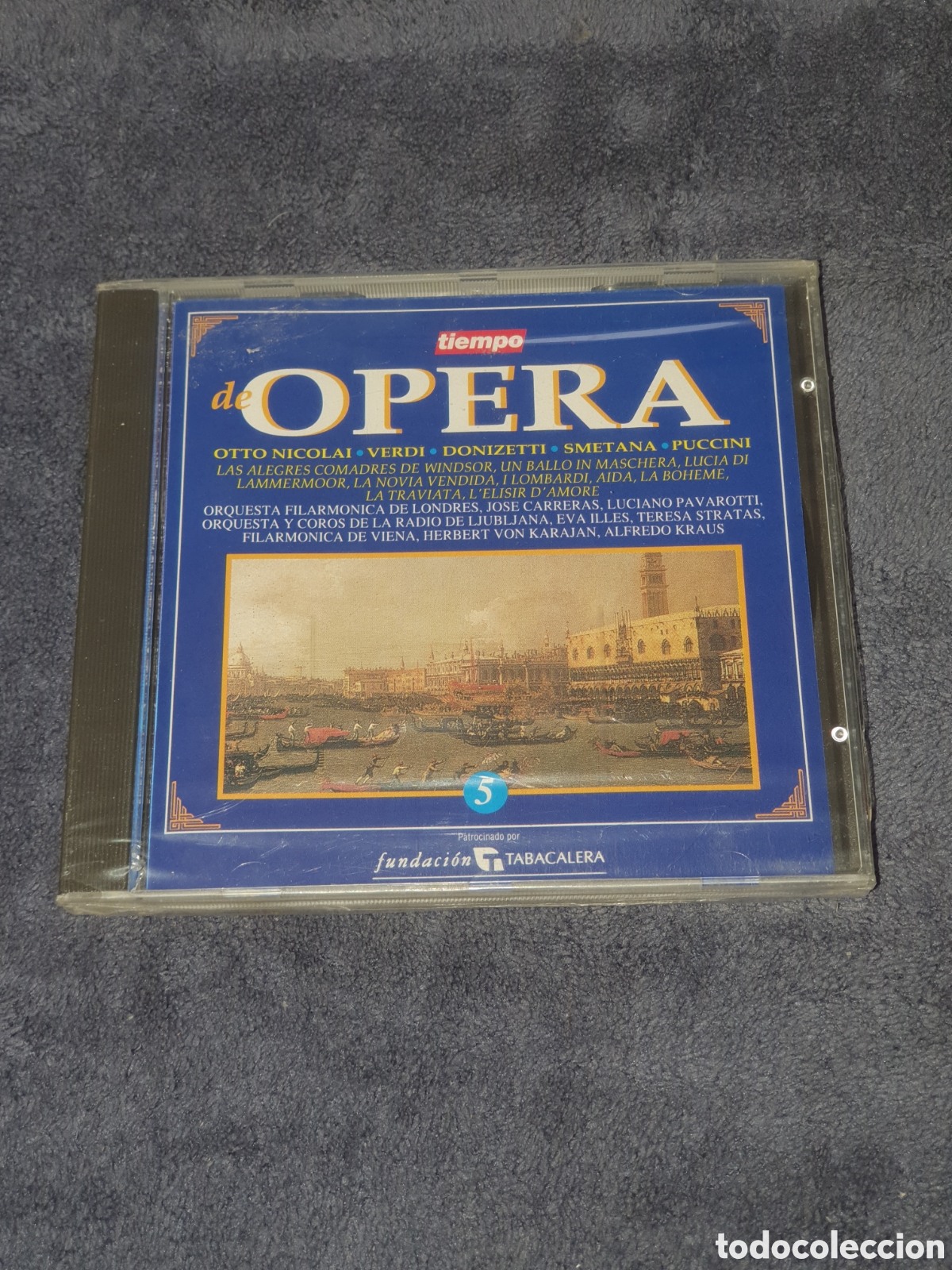 CDs de m&uacute;sica: CD-6. Tiempo De &Oacute;pera Vol 5, Nuevo, Precintado Original, Sin Estrenar Ni Usar.