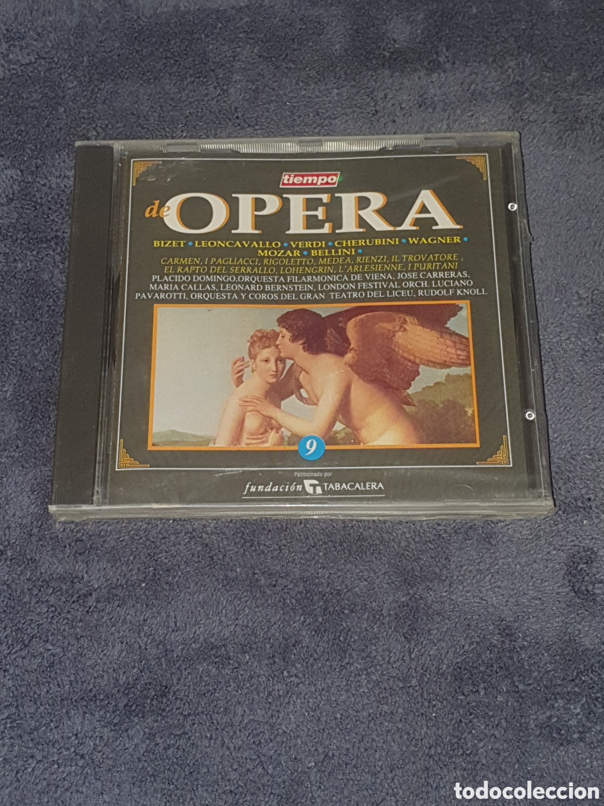 CDs de m&uacute;sica: CD-6. Tiempo De &Oacute;pera Vol. 9, Nuevo, Precintado Original, Sin Estrenar Ni Usar.
