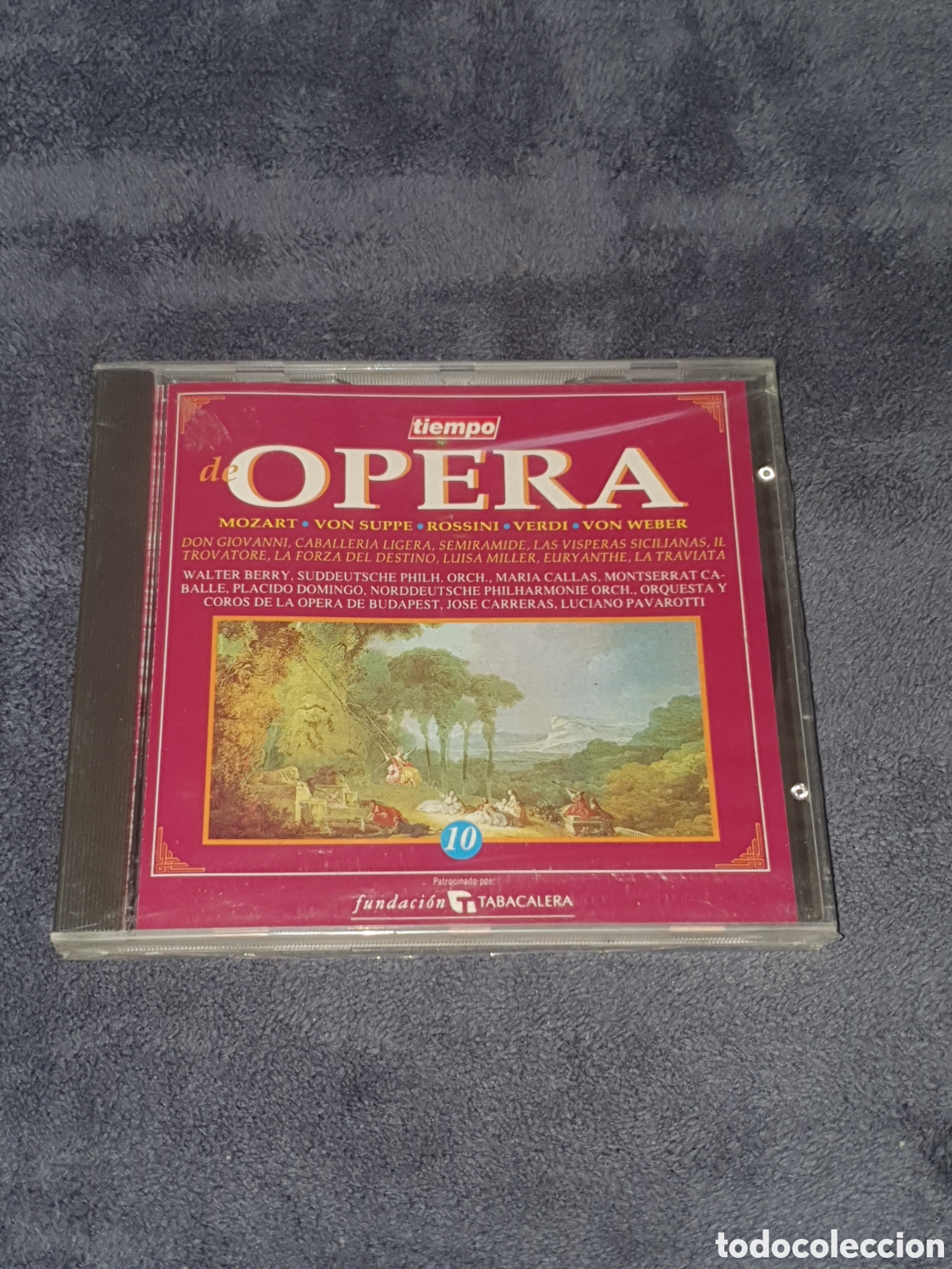 CDs de m&uacute;sica: CD-6. Tiempo De &Oacute;pera Vol. 10, Nuevo, Precintado Original, Sin Estrenar Ni Usar.