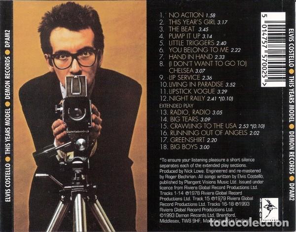CDs de m&uacute;sica: Elvis Costello &ndash; This Years Model - Foto 2