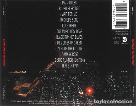 CDs de m&uacute;sica: Vangelis &ndash; Blade Runner - PRECINTADO - Foto 2