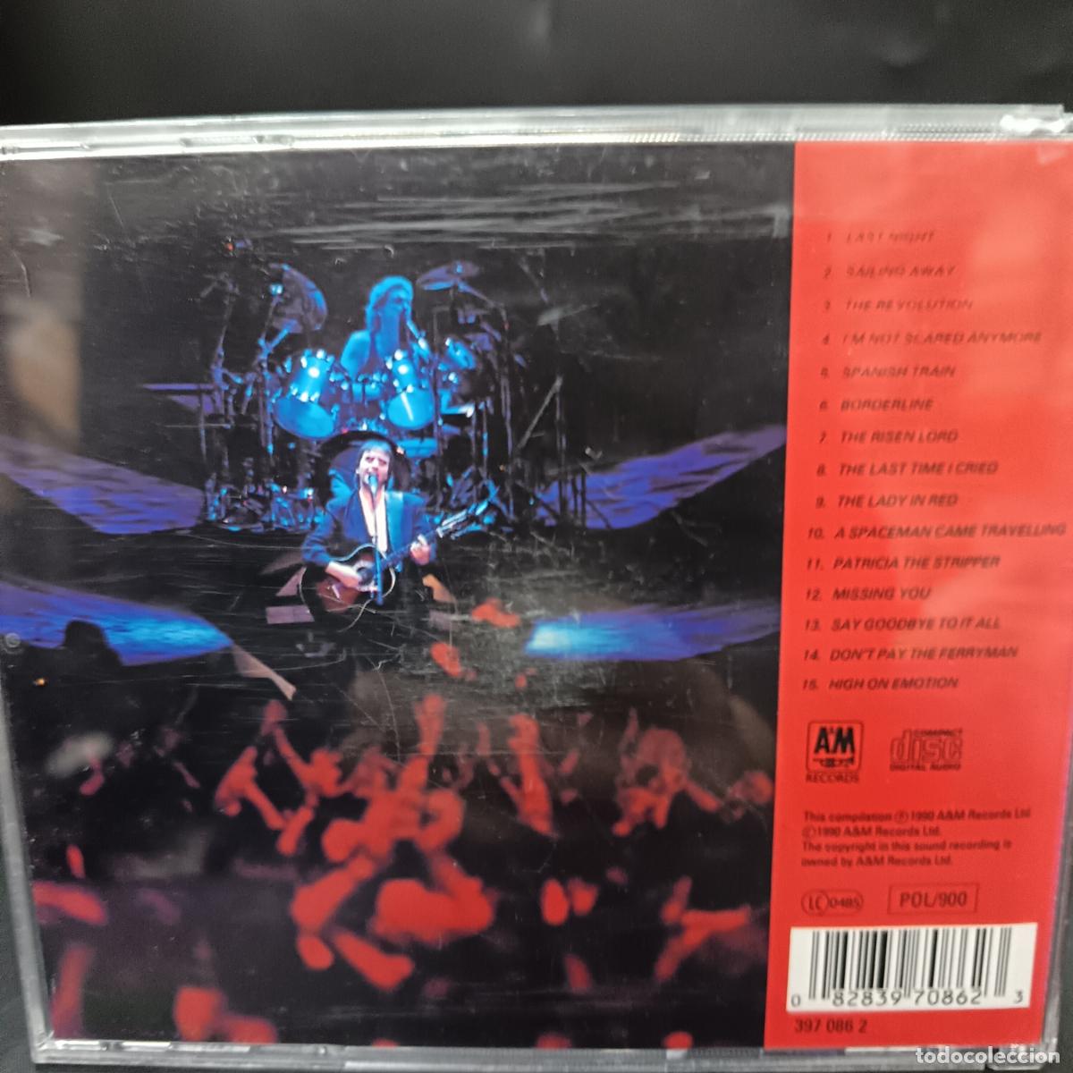 CDs de m&uacute;sica: CHRIS DE BURGH, HIGH ON EMOTION, LIVE FROM DUBLIN. CD - Foto 2
