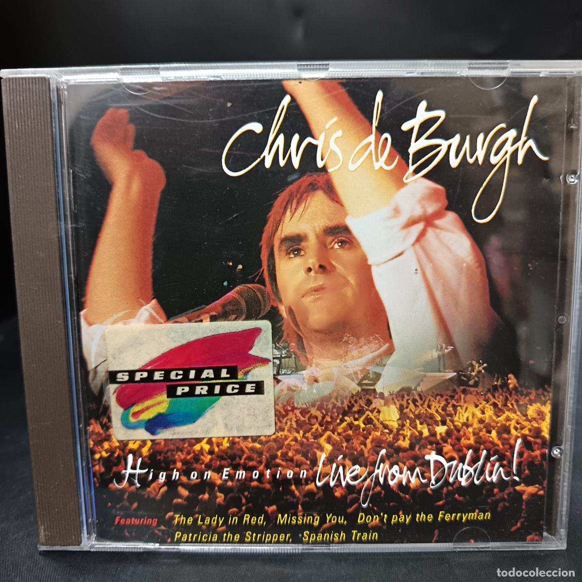 CDs de m&uacute;sica: CHRIS DE BURGH, HIGH ON EMOTION, LIVE FROM DUBLIN. CD - Foto 1